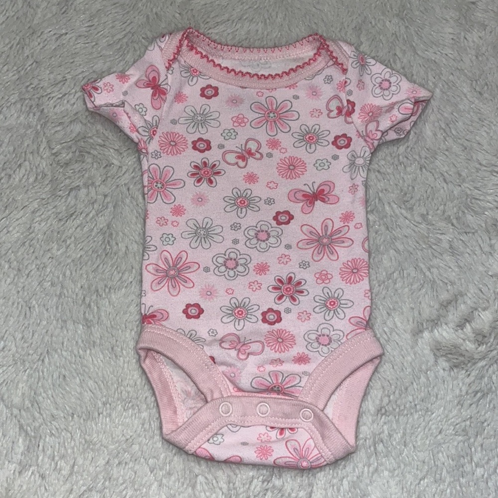 (3 for $10) koala baby floral bodysuit baby girl clothing